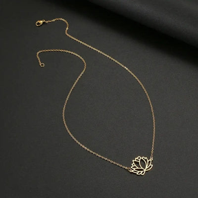 Colar Flor de Lotus
