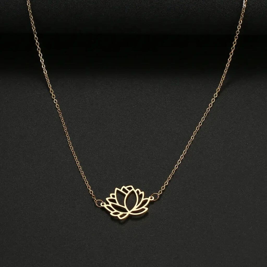 Colar Flor de Lotus