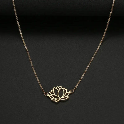 Colar Flor de Lotus